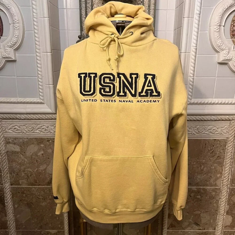 US Naval Academy . Sz L. New. Hoodie Sweatshirt. $75 Annapolis Academy Store D - Picture 6 of 7